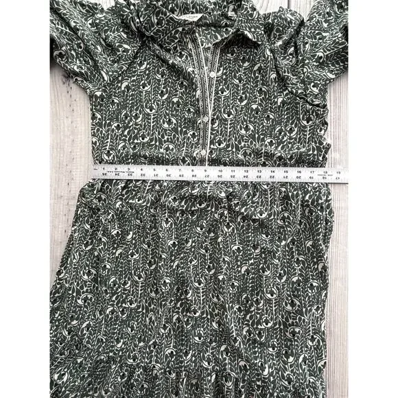 Max Studio London Sz S Dress Sheer Coastal Boho Bohemian Flowy - Picture 6 of 9